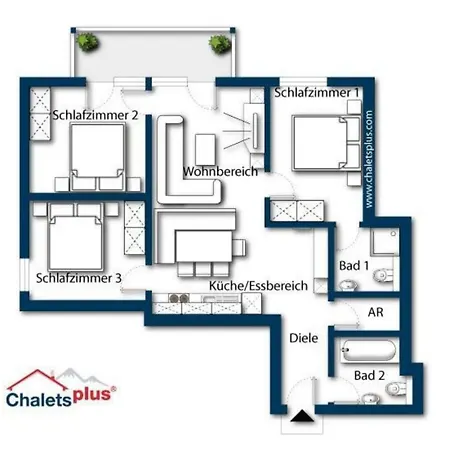 Mountainresort 2 Dom wakacyjny Dienten am Hochkönig